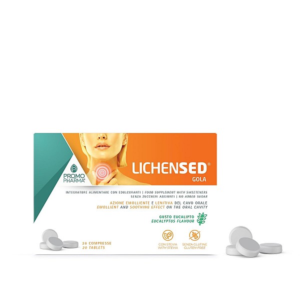 Acquista online Lichensed gola pastiglie balsamiche