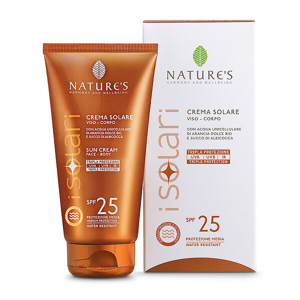 Acquista online Crema Solare Viso-Corpo SPF 25 Nature's