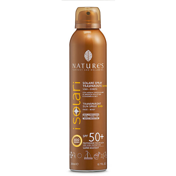 Acquista online Spray Bambini Trasparente Solare Viso-Corpo SPF 50+ Nature's