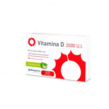 Acquista online Vitamina D 2000 U.I. 84 cpr Metagenics belgium bvba